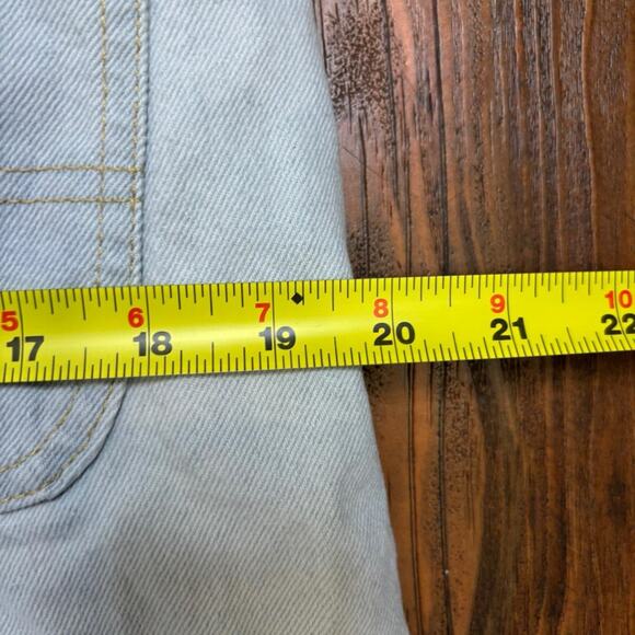 Women's Dickies Madison Loose Fit Double Knee Jeans size 32 light blue color - Picture 6 of 8